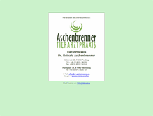 Tablet Screenshot of dr-aschenbrenner.eu